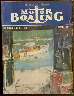 Motor Boating Magazine July 1956 • $15