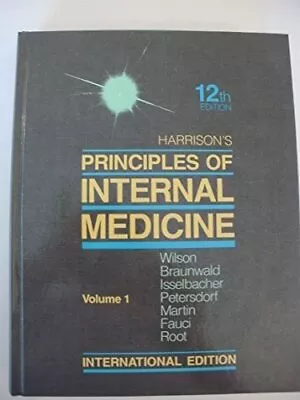 Harrisons Principles Of Internal Medicine: Vol 2 Et Al • £7.99