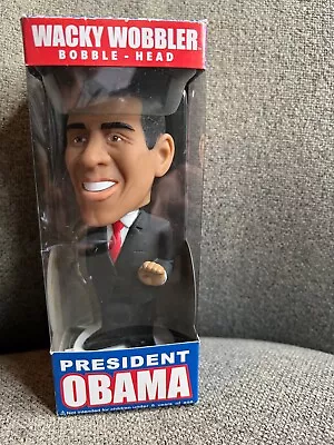 President Barack Obama 2009 Wacky Wobbler Bobble Head NIB Bobblehead • $6