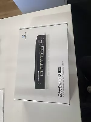 Ubiquiti Networks EdgeSwitch 8-Ports Rack Mountable Ethernet Switch • $150