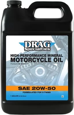 DS High Performance Motorcycle Oil 20W-50 1 Gallon • $34.95