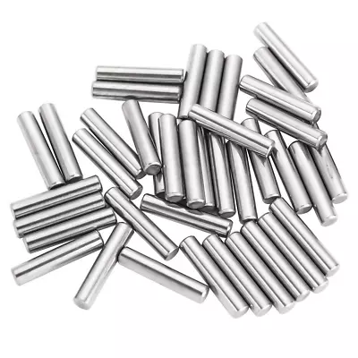 100 Pieces 3 Mm X 18 Mm Dowel Pin Stainless Steel Shelf Support Pin Metal Faste • $10.57