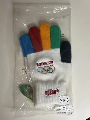 New Gloves Official Merchandise Olympic Games Sochi 2014 Bosco Sport. Size: XS-S • $25