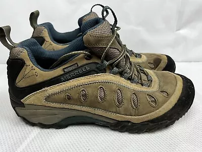 Merrell Chameleon ARC 2 WP/BRINDLE Womens Vibram Sole Trail Hiking Shoe Size 9.5 • $32.87