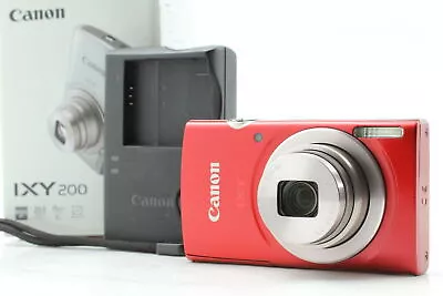 [MINT] Canon IXY 200 PowerShot ELPH 185 Digital Camera 20MP Red From Japan • $330.36