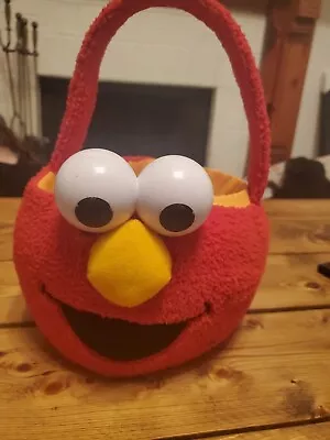 Sesame Street 2012 Elmo Red Basket Easter Halloween Holiday • $14.40