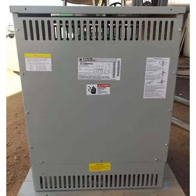 112.5 KVA Transformer GE - 3 Phase - 480 Delta -  208Y/120 - 112.5 KVA - 3146 • $2900