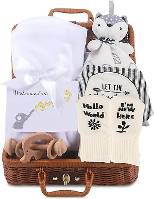 Newborn Baby Gift Set Baby Birth Gift For Boys And Girls 7 In 1 Set - A Baby / • £18.99