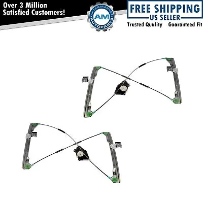 Front Door Power Window Regulators Left & Right Pair Set NEW For 98-10 VW Beetle • $60.99