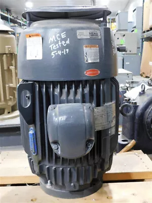 USED 30HP 3560RPM US Motors Vertical Motor CNT3DP1FE 286HP Frame EOK Damaged End • $850