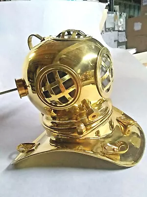 Formed Brass ( 24 Ounce ) Decorative Nautical Mark V Style Diving Helmet • $54.99