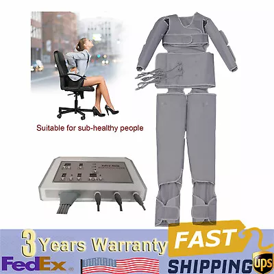 Pressotherapy Infrared Lymphatic Drainage Machine Body Massage Blanket Suit Slim • $433.20