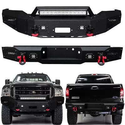 Vijay For 1999-2004 Ford F250 F350 Front Or Rear Bumper With LED Lights • $1079.99