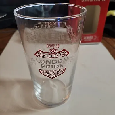 Fuller's London Pride Limited Edition Pint Glass In Gift Box - Brand New In Box • £6.99