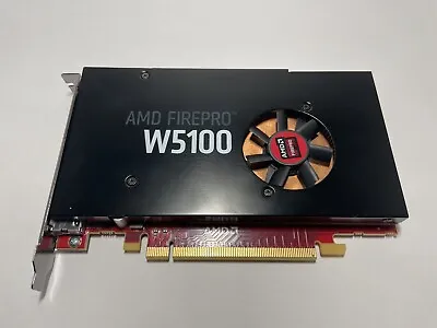 AMD FirePro W5100 4GB GDDR5 PCIe Graphics Video Card 4x DisplayPort Dell W2C47 • $34.99