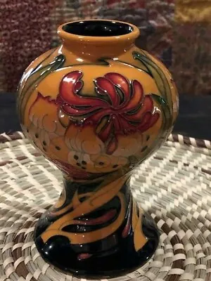 Moorcroft Pottery 2008  Honeysuckle Haze  Vase 04/6 Nib (b) • $535