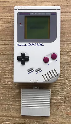 Grey Original Nintendo Gameboy Console DMG! WORKING WITH SCREEN LINES! • £47.75