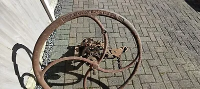 Vintage Benthall Heybridge Antique Pully Winch Chain Block And Tackle Industrial • £120