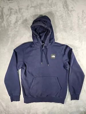 The North Face Hoodie Mens Small Blue Pullover Sweatshirt Camping Hiking Outdoor • $15.95