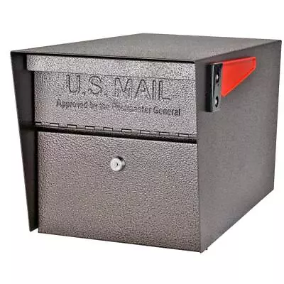 Mail Boss Post-Mount Mailbox Bronze W/ High Security Reinforced Locking System • $122.10