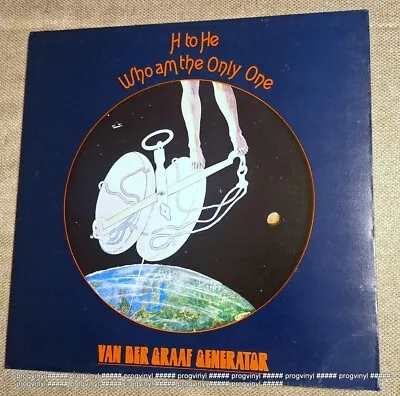 Van Der Graaf – H To He Who Am The Only One Vinyl LP  UK  Prog Rock 1976 • $35