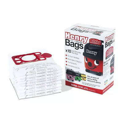 Genuine Numatic (NVM-1CH) Henry HepaFlo Filter Bags • £5.75