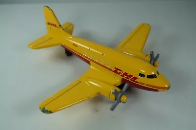 Mattel Matchbox Diecast Transport Plane Airplane DHL 2003 Propeller Cargo 68982 • $16.12