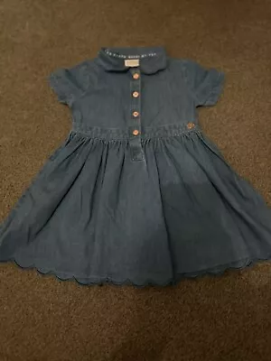 Ted Baker Baby Girl - Blue Dress Denim - 12-18 Months  • £1.99