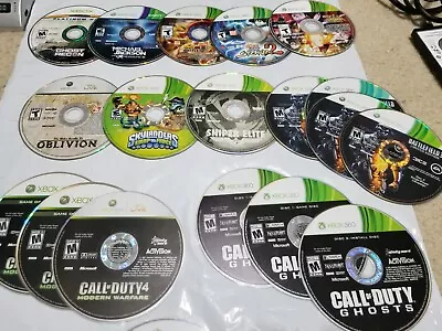 Xbox 360 ONE Original PS3 PS4 Game Discs Lot • $3