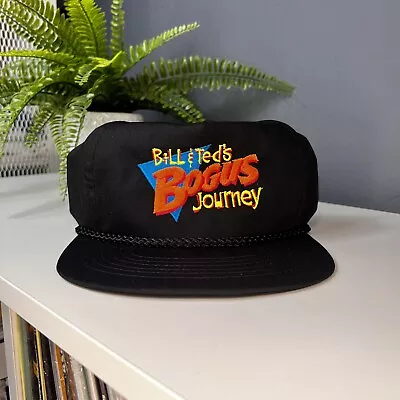 Vintage 90s Bill And Ted’s Bogus Journey Movie Promo Snapback Hat NWOT Vtg • $16.95