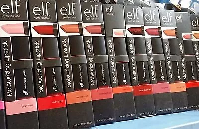 E.l.f. Studio Moisturizing Lipstick ~ Choose From Over 10 Shades ~ New In Box • $5.75