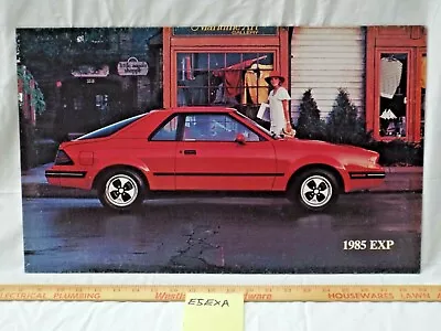 Dealer Showroom Sign/Promotional Poster 1985 Ford Escort EXP 85 Dealership Promo • $199.99