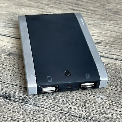 Mophie Juice Pack Black & Silver 5V 2.1A Dual USB Port Battery Powerstation • $9.99