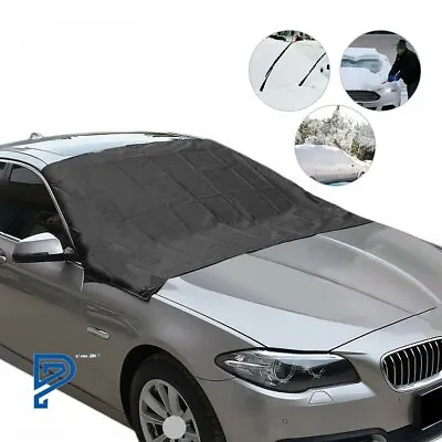 Windshield Snow Cover For Car Truck Van And SUV – Heavy Duty All-Weather 600D • $11.47