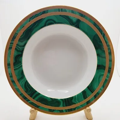 Christian Dior Green Gaudron Malachite Soup Bowl • $42