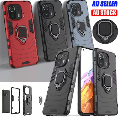 Tough Armor Case For Xiaomi Mi 10T/Redmi 9T Note 11 Pro Ring Holder Stand Cover • $9.99