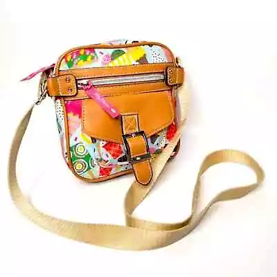 Lily Bloom Ice Cream Dessert Mini Canvas Crossbody Purse • $24