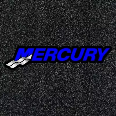 MERCURY Blue Professional Boat Carpet Graphics • $17