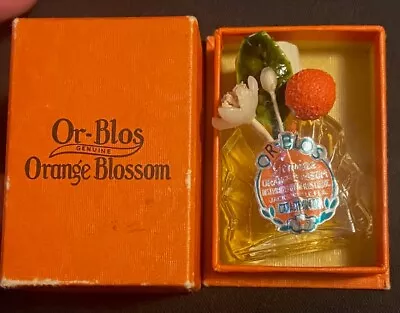 Vintage Jacksonville Florida Souvenir Orange Blossom Perfume In Gift Box • $45