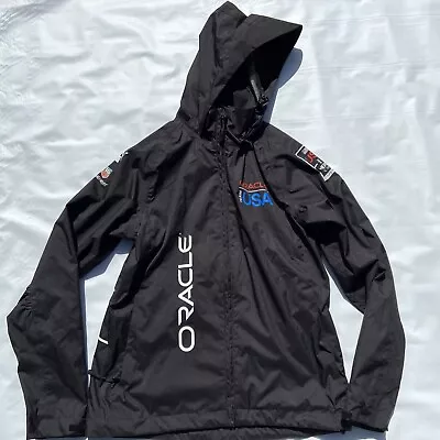 $99 • Buy Oracle Racing Puma Windbreaker Jacket Size Small Black Team USA