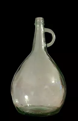 Vintage Almaden Vineyards Green Glass Wine Jug 1 Gallon • $19.99