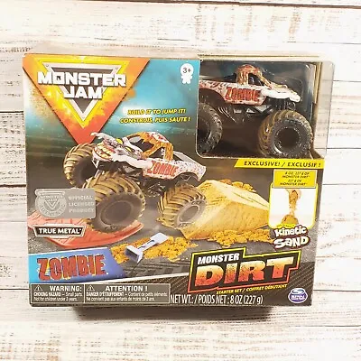 NEW Spin Master Monster Jam Truck Zombie Dirt Sand Starter Set Arms Exclusive • $9.07