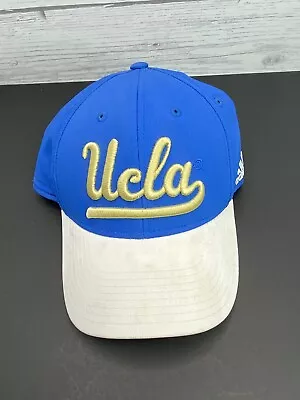 Men's Adidas Climalite UCLA Bruins Blue/White Offical Sideline Flex Hat L / XL • $6.64