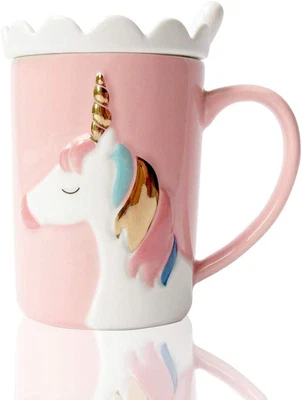 $26.77 • Buy Cute Mugs Ceramic Unicorn Mug Funny Coffee Mug Personalized Unique Milk Tea Cups