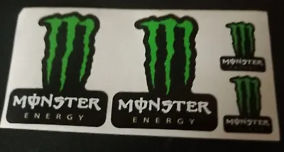 (4) MONSTER STICKERS With 1 FREE STICKERS • $8.77