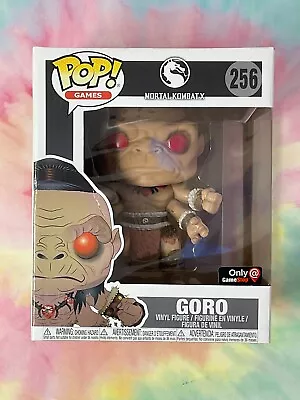 Funko Pop! 6” Mortal Kombat X Goro GameStop Exclusive #256 Vinyl Figure A03 • $44.95