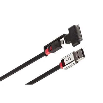 £9.99 • Buy Monster Connect2 USB To Micro USB & Dock Connector For IPod IPhone IPad Black
