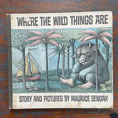 Where The Wild Things Are Sendak 1963 FIRST Edition Harper & Row Early Release • $400