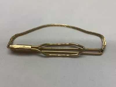 Vintage Gold Toned ANSON Mens Tie Chain • $7.90