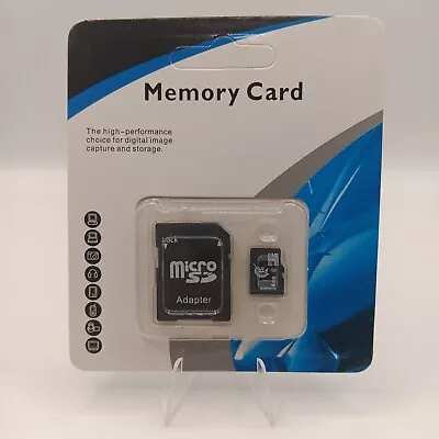 4GB High Speed ​​Micro SD SDXC Class 10 Micro SD Card With Adapter Great Price • $5.99